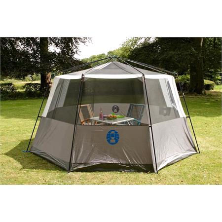Coleman Cortes Octagon 8 Family Tent   Blue/Grey