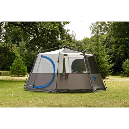 Coleman Cortes Octagon 8 Family Tent   Blue/Grey