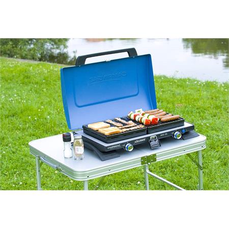 Campingaz Series 400 SG Double Burner & Grill, Portable Camping Gas Stove