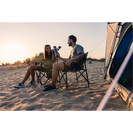 Coleman Quad Folding Camping Chair   Grey