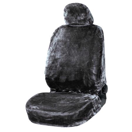 Walser Teddy Front Car Seat Cover   Anthracite For Mitsubishi GALANT 1977 1980