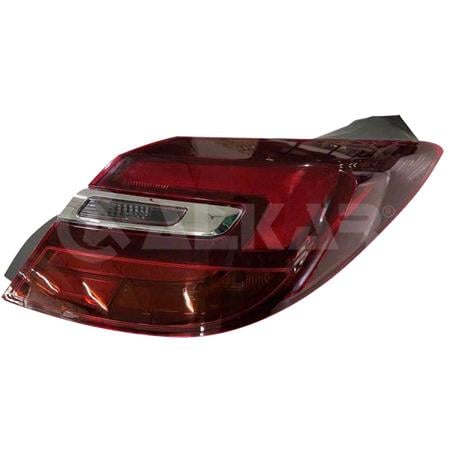 Right Rear Lamp (Outer, On Quarter Panel, Hatchback Models, LED / Halogen, Supplied Without Bulbholder) for Vauxhall INSIGNIA Hatchback 2014 2017