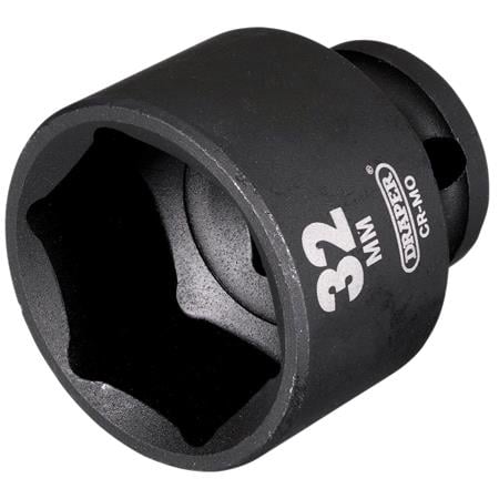 Draper 20189 Hi TORQ Impact Socket, 1/2" Sq. Dr., 32mm