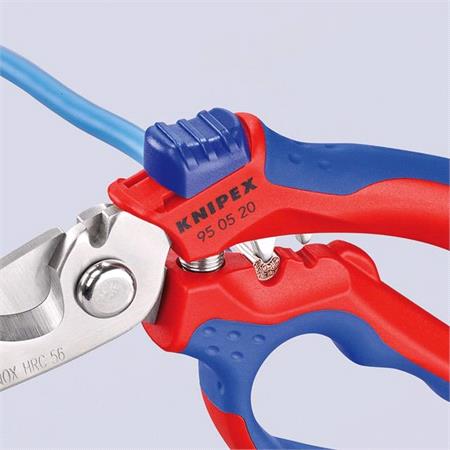 Knipex 20290 Angled Electricians Shears, 160mm