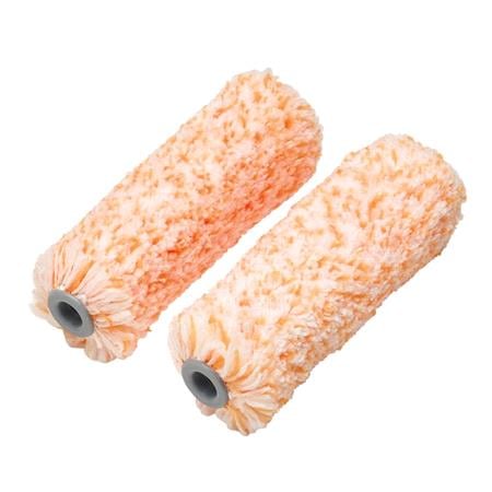 Draper 20799 Medium Pile Microfibre Roller Sleeves, 4"/100mm (Pack of 2)