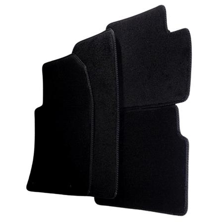 Elite Tailored Car Mats in Black for Hyundai i30 Estate, 2012 2017   4 Piece   3 Clips