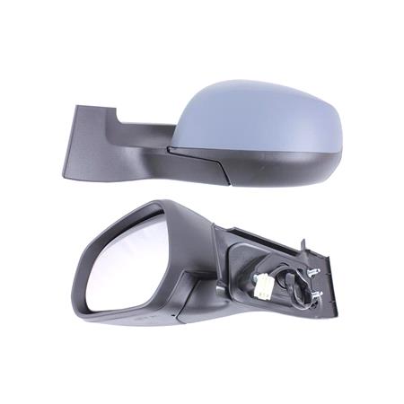 Left Wing Mirror (electric, heated) for Vauxhall AGILA 2008 2015