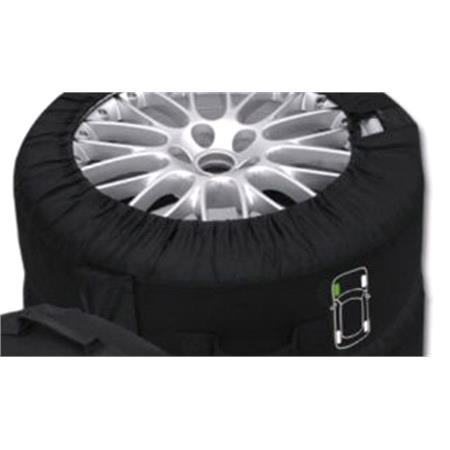 Set of 4 Tyre Wheel Covers Storage Carry Bag Protector 14 to 18 Winter Summer