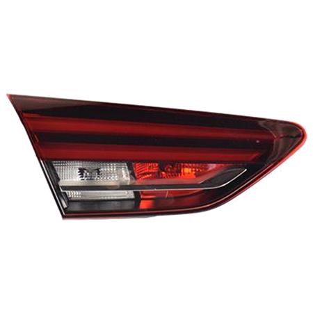 Left Rear Lamp (Inner, On Boot Lid, LED, Hatchback Models, Without Animation Lighting, Original Equipment) for Opel INSIGNIA B Grand Sport 2017 on