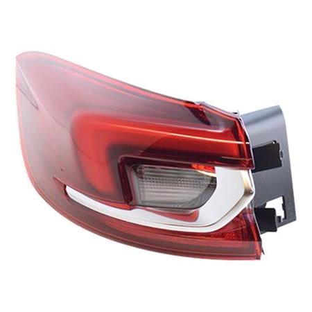 Left Rear Lamp (Outer, On Quarter Panel, LED, Estate Models, For Vehicles With Halogen Headlamps, Original Equipment) for Vauxhall INSIGNIA Mk II Estate 2017 on