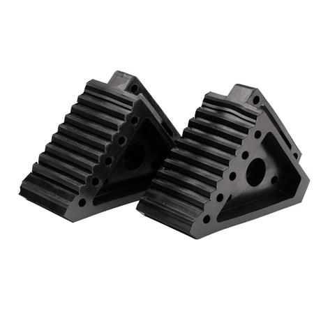 Draper 21131 Rubber Wheel Chocks, 3 Tonne (Pair)