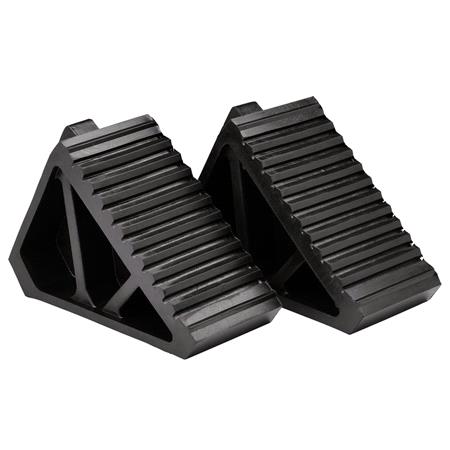 Draper 21132 Rubber Wheel Chocks, 6 Tonne (Pair)