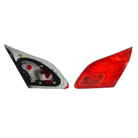 Right Rear Lamp (Inner, On Boot Lid, 5 Door Hatchback , Standard Type, Without Bulbholder, Original Equipment) for Opel ASTRA J 2010 2015