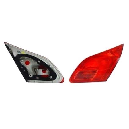 Astra J '10 > RH Rear Lamp, Inner, On Boot Lid, 5 Door Hatchback , Standard Type, Without Bulbholder   Opel ASTRA J 2009 to 2015