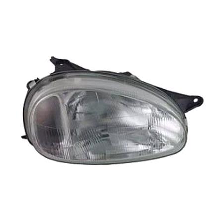 Right Headlamp (Electric Adjustment) for Chevrolet CORSA Estate 1993 2000
