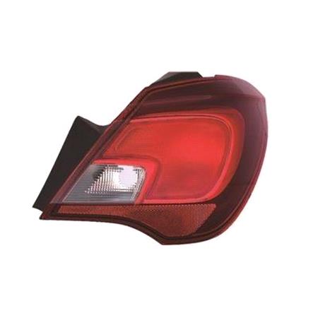 Right Rear Lamp (Outer, On Quarter Panel, 5 Door Models, Supplied Without Bulbholder) for Opel CORSA E 2015 on
