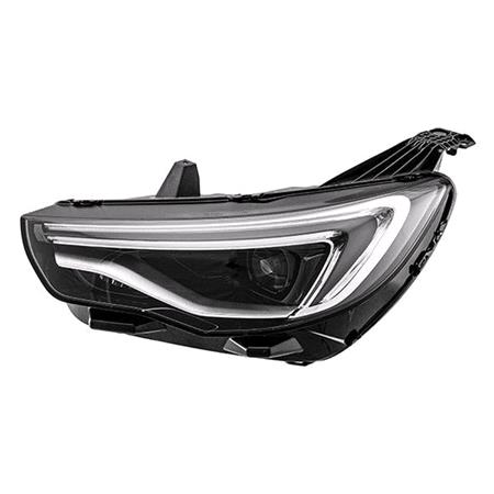Left Headlamp (Full LED, Supplied Without Modules, Original Equipment) for Opel GRANDLAND X Van 2017 Onwards