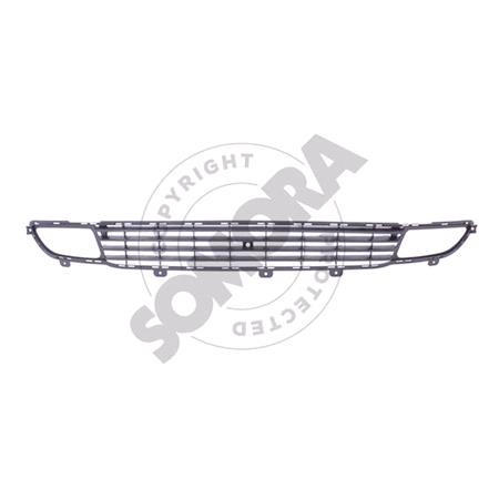 Vauxhall Zafira 1999 2005 Front Bumper Grille, With Fog lamp Holes