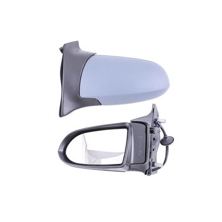 Left Wing Mirror (electric, heated, primed cover) for Opel ZAFIRA, 1999 2005