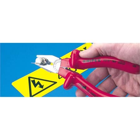 Knipex 21453 200mm Fully Insulated S Range Combination Pliers