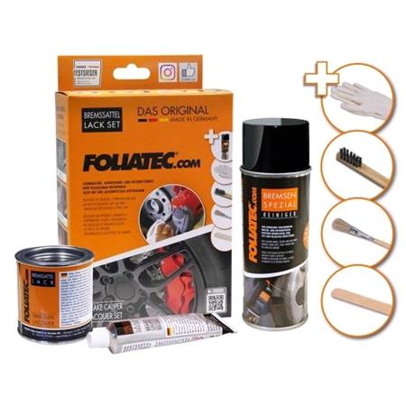 Foliatec Brake Caliper Paint Lacquer   RS Blue 7 Piece Component Set