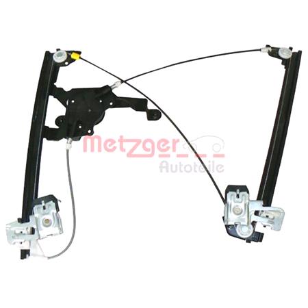 Window Regulator, Left Front Electric without electric motor (2160046)