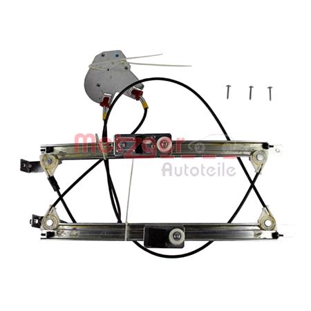 Window Regulator, Right Front Electric without electric motor (2160139)