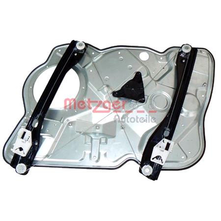 Window Regulator, Left Front Electric without electric motor (2160212)