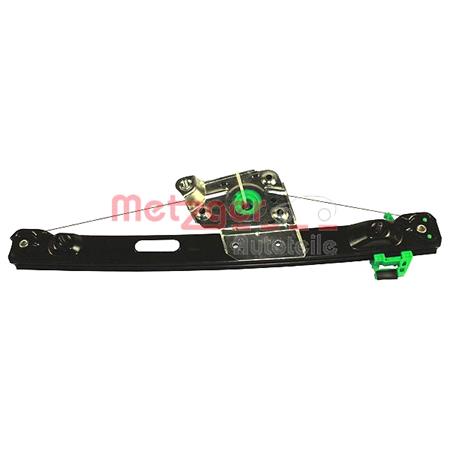 Window Regulator, Left Rear Electric without electric motor (2160243)