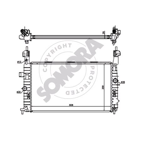 Somora Radiator   216040