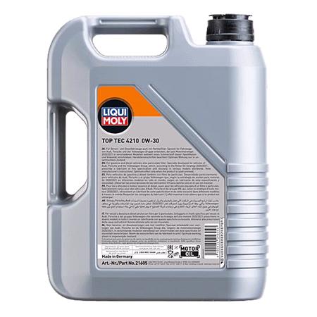 Liqui Moly 0W 30 C3 Top Tec 4210 Engine Oil   5 Litres 