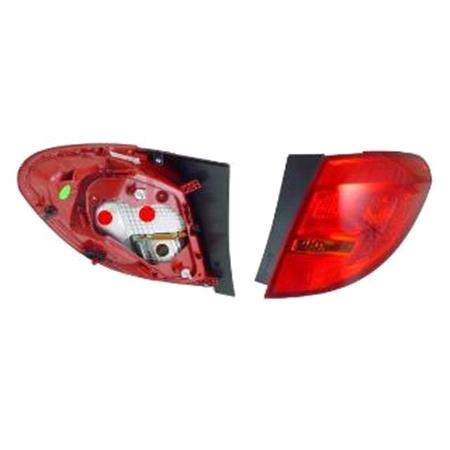 Right Rear Lamp (Outer, On Quarter Panel, Without Bulbholder, Original Equipment) for Vauxhall MERIVA Mk II 2010 on