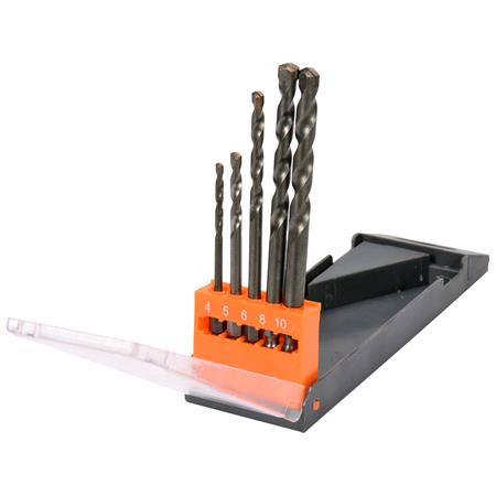 UNIVERSAL DRILLS 5PCS 4 10MM HEX