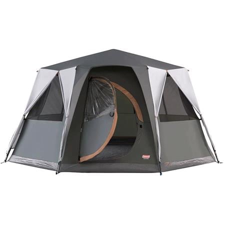Coleman Cortes Octagon 8 Family Tent   Grey