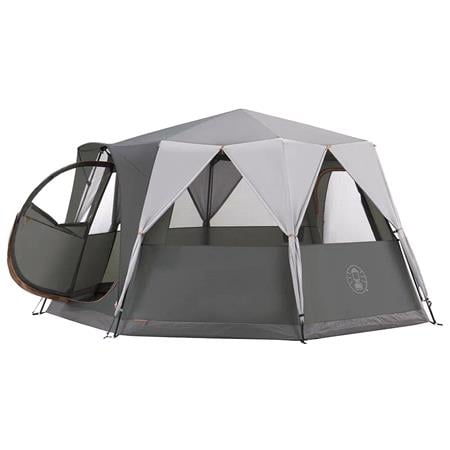 Coleman Cortes Octagon 8 Family Tent   Grey