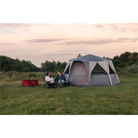 Coleman Cortes Octagon 8 Family Tent   Grey