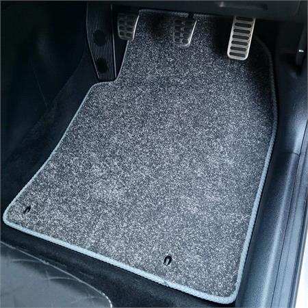 Elite Tailored Car Mats for Hyundai i30 Estate, 2012 2017   Grey   4 Piece   3 Clips