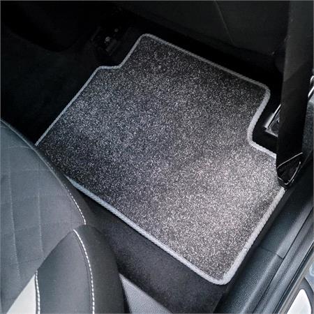 Elite Tailored Car Mats for Hyundai i30 Hatchback, 2011 2017   Grey   4 Piece   3 Clips