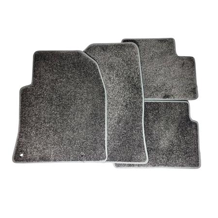 Elite Tailored Car Mats for Hyundai i30 Hatchback, 2011 2017   Grey   4 Piece   3 Clips