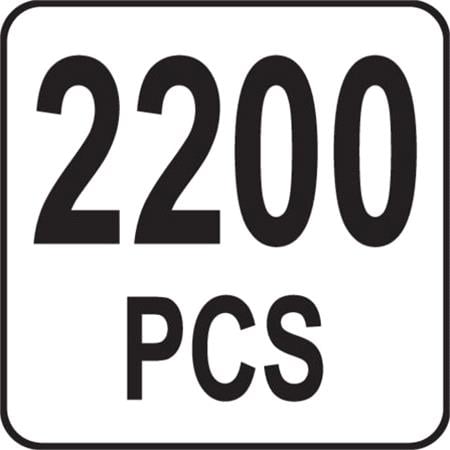 Staples 21x5,85mm 2200pcs