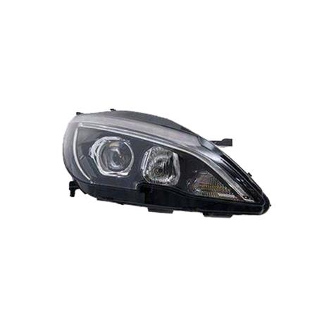 Right Headlamp (Halogen, Takes H7 / H7 Bulbs, With LED Daytime Running Light, Original Equipment) for Peugeot 308 II 2017 on