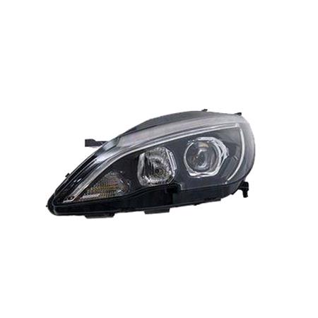 Left Headlamp (Halogen, Takes H7 / H7 Bulbs, With LED Daytime Running Light, Original Equipmen) for Peugeot 308 II 2017 on