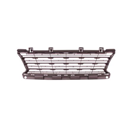Peugeot 308 2014 2021 Front Bumper Grille, Centre Section, Matte Dark Grey, TuV Approved