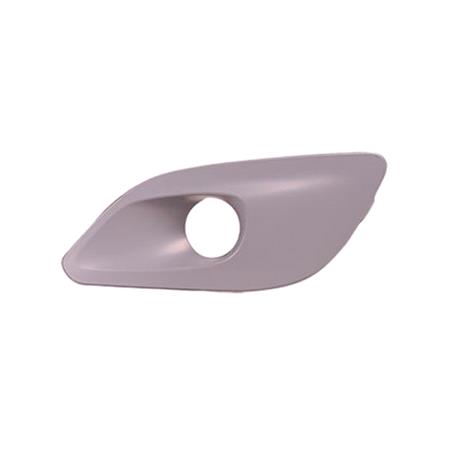 Peugeot 308 2014 2021 LH (Passengers Side) Front Bumper Grille, Outer, Primed, With Hole For Fog Light, Active Models