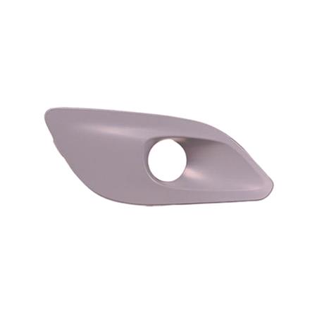 Peugeot 308 2014 2021 RH (Drivers Side) Front Bumper Grille, Outer, Primed, With Hole For Fog Light, Active Models