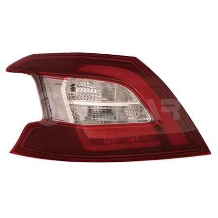 Left Rear Lamp (Outer, On Quarter Panel, Hatchback Models) for Peugeot 308 II 2017 on