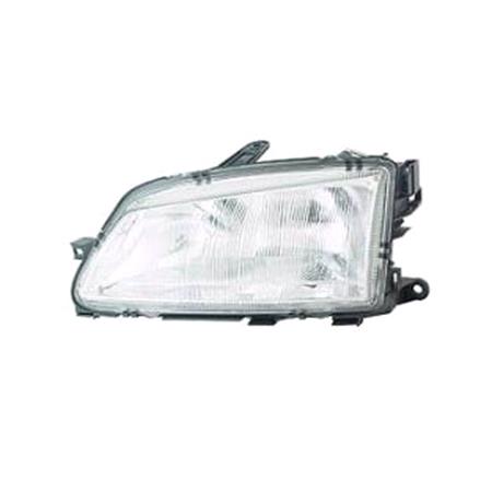 Left Headlamp (Twin Reflector, Original Equipment) for Peugeot 306 1994 1997