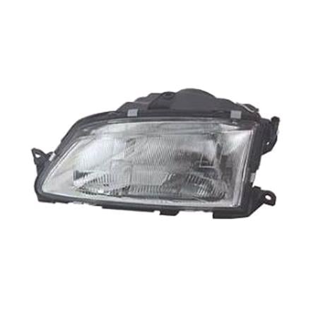 Left Headlamp (Single Reflector, H4 Bulb, Original Equipment) for Peugeot 306 Convertible 1993 1997