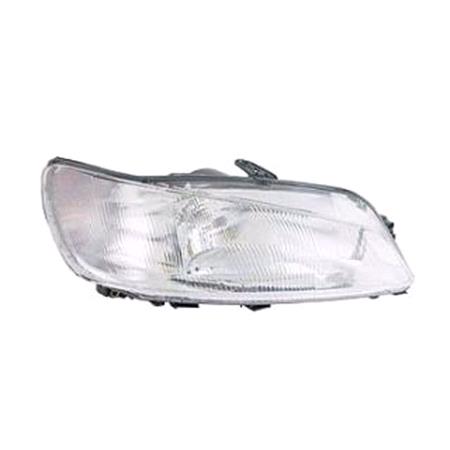 Right Headlamp (Single Reflector, Original Equipment) for Peugeot 306 1997 1999
