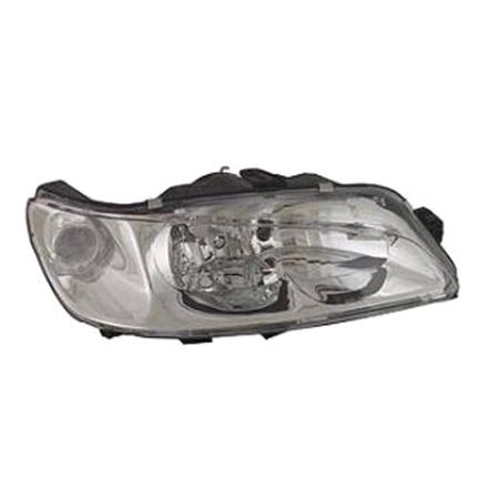 Right Headlamp (Twin Reflector) for Peugeot 306 1999 2002